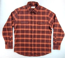Taylor Stitch The Jack Organic Cotton Flannel Shirt Button Up Casual Mens 44