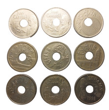 Spain 25 Pesetas 1990–1998 Juan Carlos I Spanish Coin – Choose  Your Year