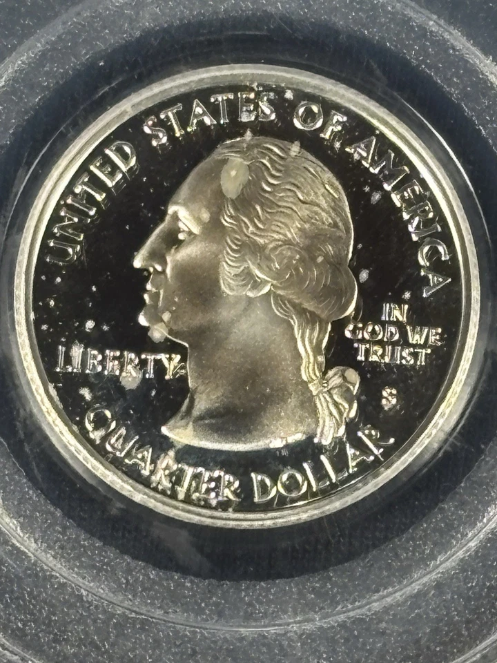 2000-S Silver Proof South Carolina State Quarter-PCGS PR69DCAM Classic America - Image 2 of 4