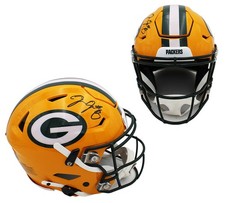 Josh Jacobs Signed Green Bay Packers Speed Flex Authentic NFL Helmet