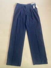 NWT Vintage Polo Ralph Lauren 80s Blue Pants 30x35 Made In U.S.A
