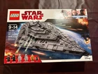 New Sealed LEGO Star Wars First Order Star Destroyer 75190 Retired