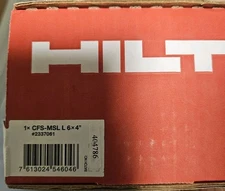 Hilti Firestop Sleeve 1x CFS-MSL L 6x4"