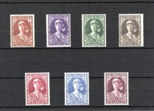 TIMBRE BELGIQUE 1931 N°326/332 NEUF** MNH