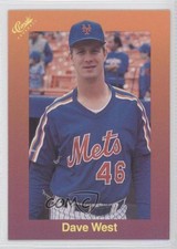 1989 Classic Update Orange Travel Edition David West #134 0b4