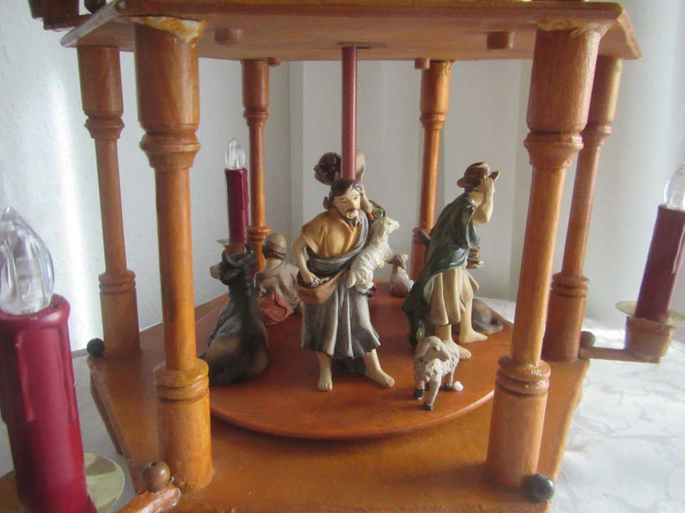 Elektrische Pyramide Heilige Geschichte 3-Stöckig - Bild 3 von 4