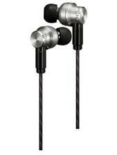 JVC HA-FD01 Canal In-Ear Earphones Class-S Stainless Steel Silver Recable