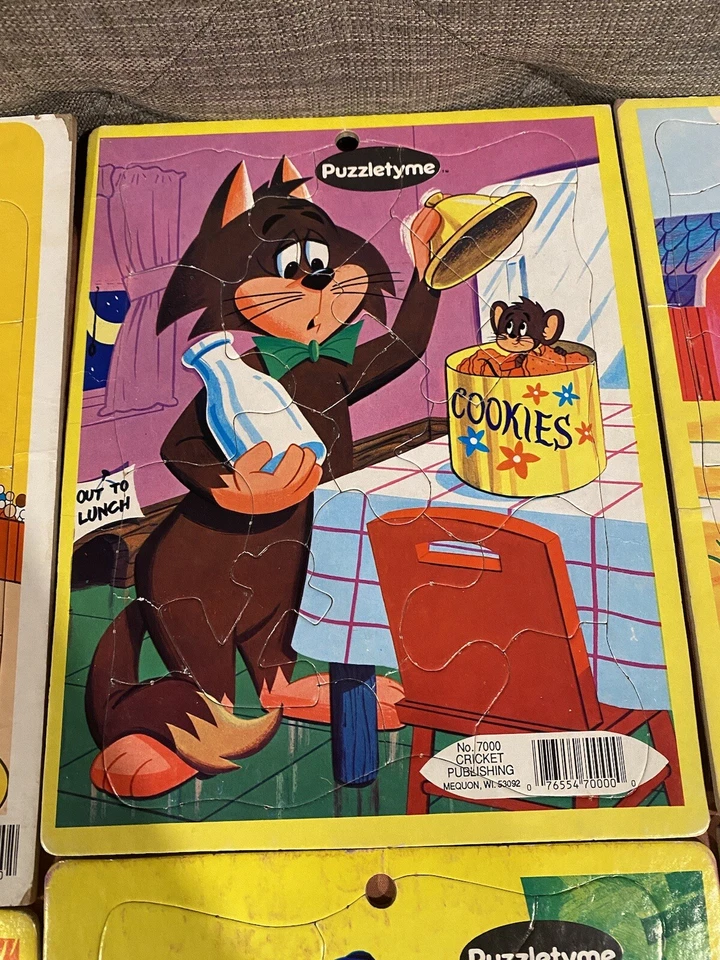 Lote De 9 Rompecabezas Bandeja Marco Rompecabezas Prensa Gremio Color Rainbow Works De Colección Foto 3 de 4