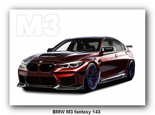 BMW M3 - 40 different CAR POSTER PRINT IMAGE A3 A4 or DIGITAL E30 E46 E36 E90 E9 - Picture 78 of 134