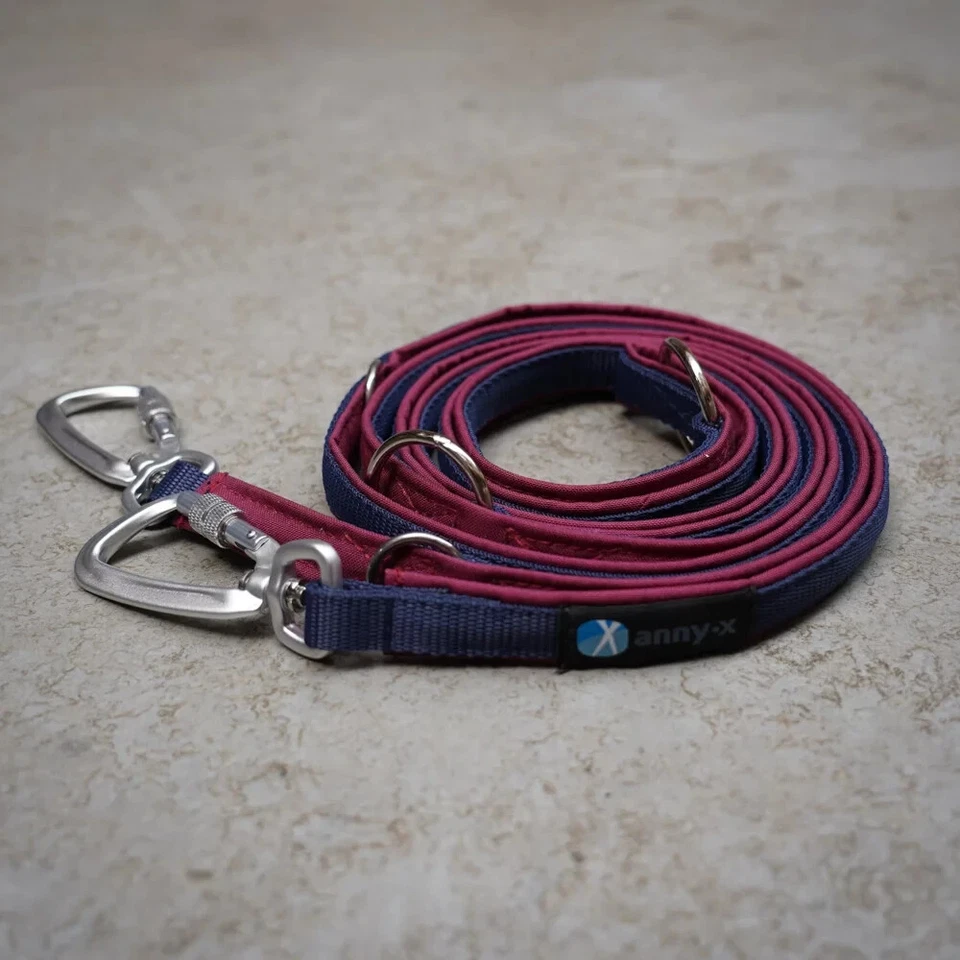 Anny-X Limited Edition bordeux/wunschblau Safety/Sicherheitsleine