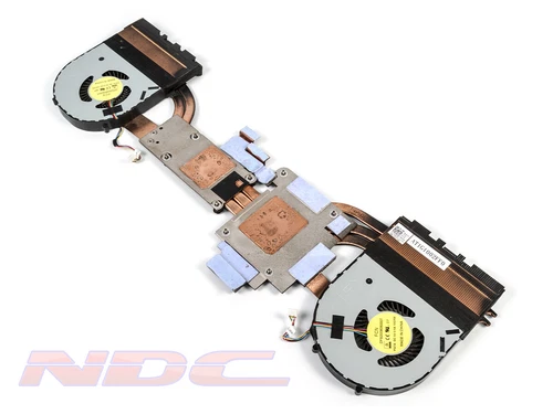 Dell Alienware 17 R3 Laptop Thermal Cool Radiator Heatsink + Fans - 09634N 9634N