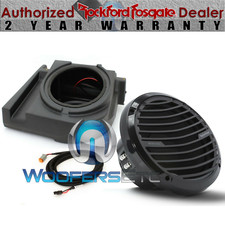 pkg ROCKFORD FOSGATE RFX3-FWED  RM110D2B 10" SUBWOOFER CAN AM MAVERICK X3  BOX