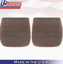 1996 For Ford F150 F250 F350 F450 XLT Driver & Passenger Bottom Cloth Covers Tan