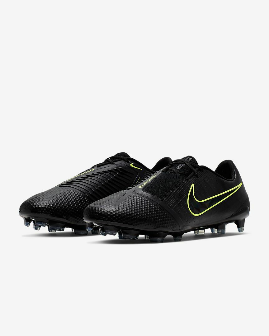 Nike Phantom Venom Elite Soccer Cleats Black Volt AO7540-007 Men