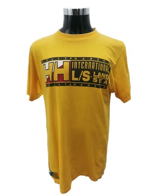 Vintage Helly Hansen Sailing Gear Box Logo T shirt