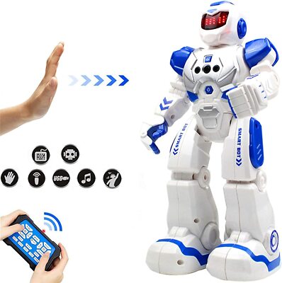 RC Robot Toy Programmable Intelligent Walk Sing Dance Smart Robot for Kids Gift