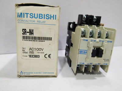 Mitsubishi Electric Sr N4 Contactor Relay Ebay