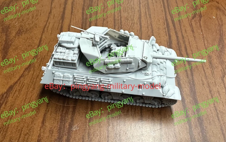 1/72 3d printed tank US M10 Wolverine tank destroyer - Image 4 of 4
