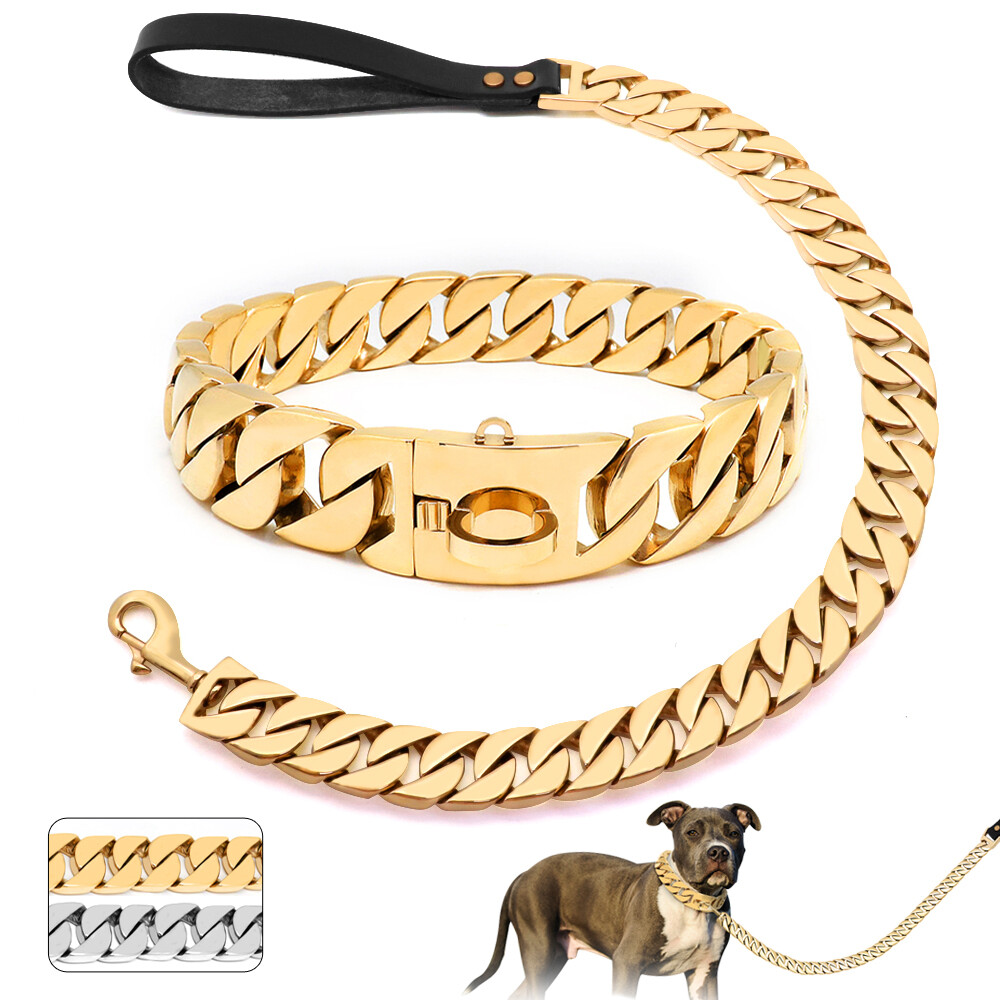 big dog chains leash