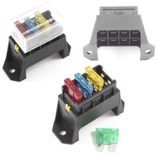 Fuse Box 4 Way for Standard Blade Fuses ATO Holder / Block Base Entry