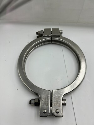 High Pressure Clamp SA-351 CF8M/8''NS/SOB, 316L, 20CW1730 Silver Durable