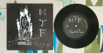 NJF 7'' EP Wounded Knee 1984 Hardcore VG+/M-