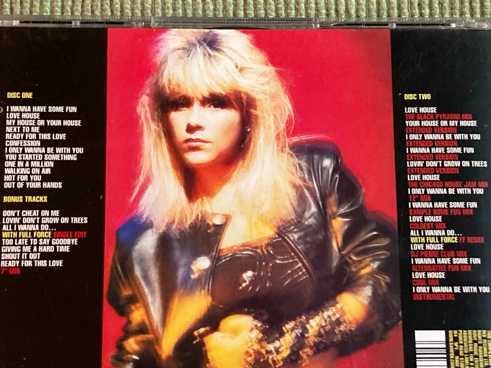 SAMANTHA FOX I WANNA HAVE SOME FUN DELUXE 34 TRACK 2 CD w/BONUS TRACKS & REMIXES - Image 3 of 3