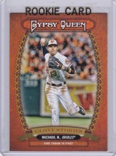 MANNY MACHADO Gypsy Queen ORIOLE ROOKIE CARD Glove Stories BALTIMORE BASEBALL RC