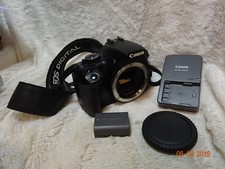 Clean Canon 400d Digital SLR Camera Body,Battery genuine Charger