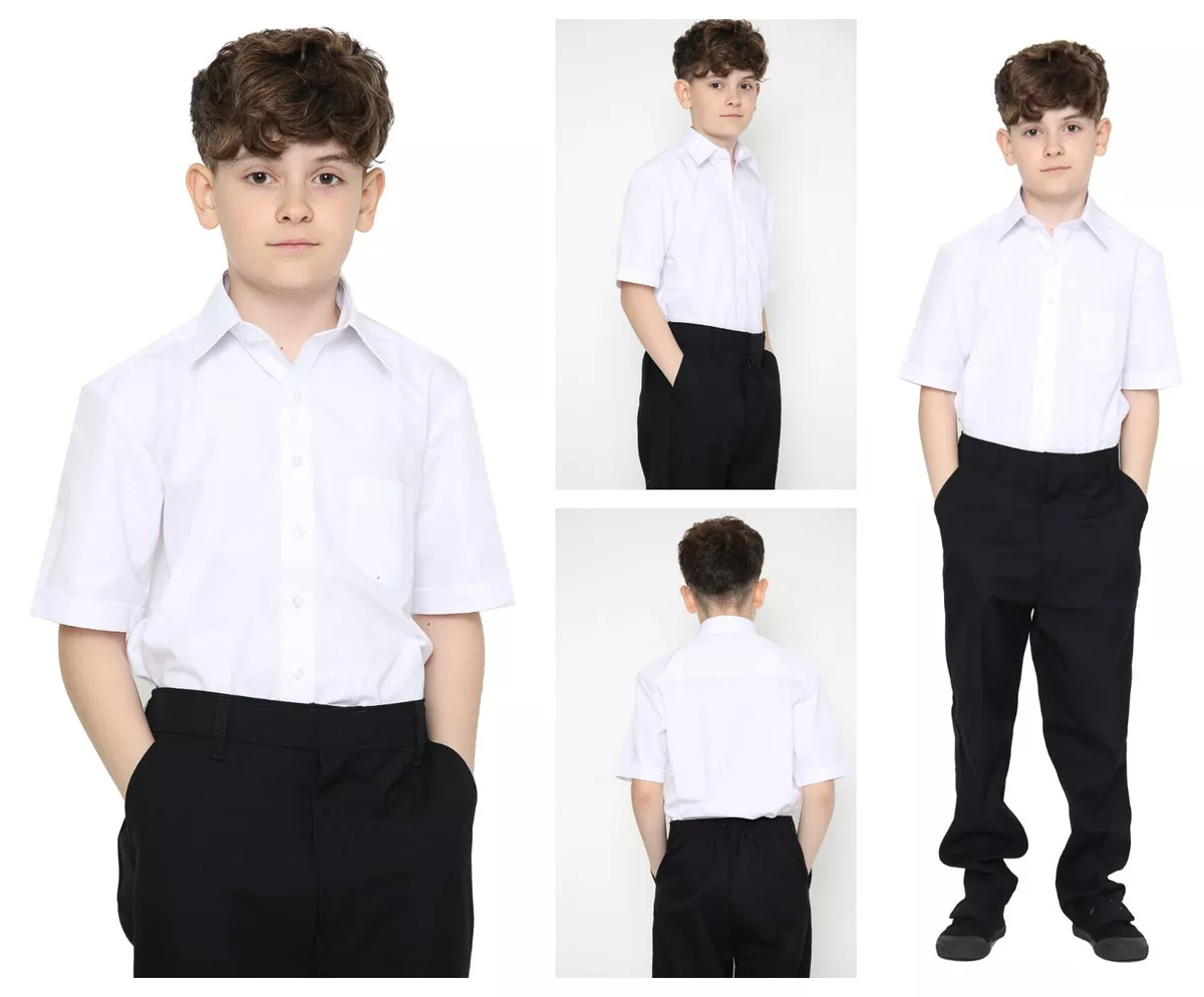Boys white top cheap