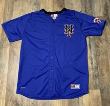 MLB Nike Genuine David Wright Mets Number 5 Baseball Jersey Size Youth Large NYM