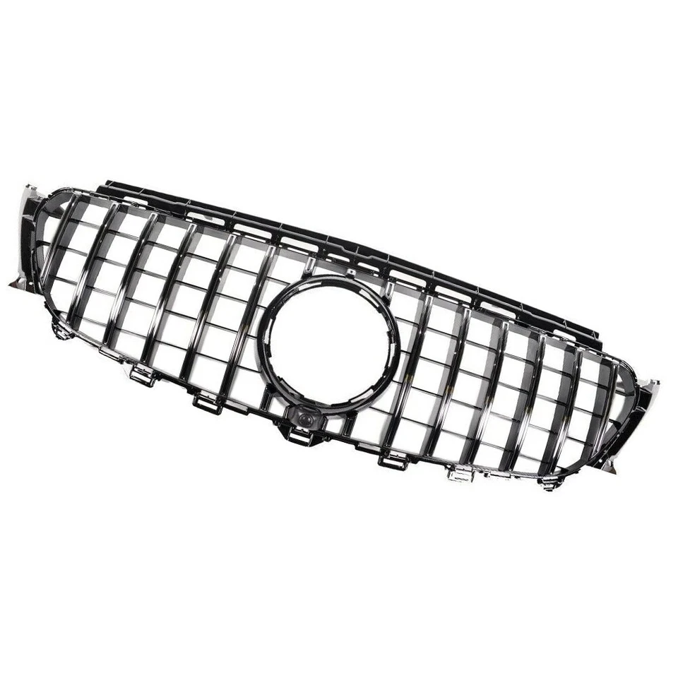 Rejilla para Mercedes Benz W213 E250 E350 E400 2016-2020 rejilla delantera malla con emblema Foto 2 de 4