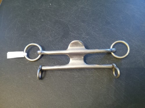 overcheck bit Standardbred racing McKerron over check bit stainless steel  5 in