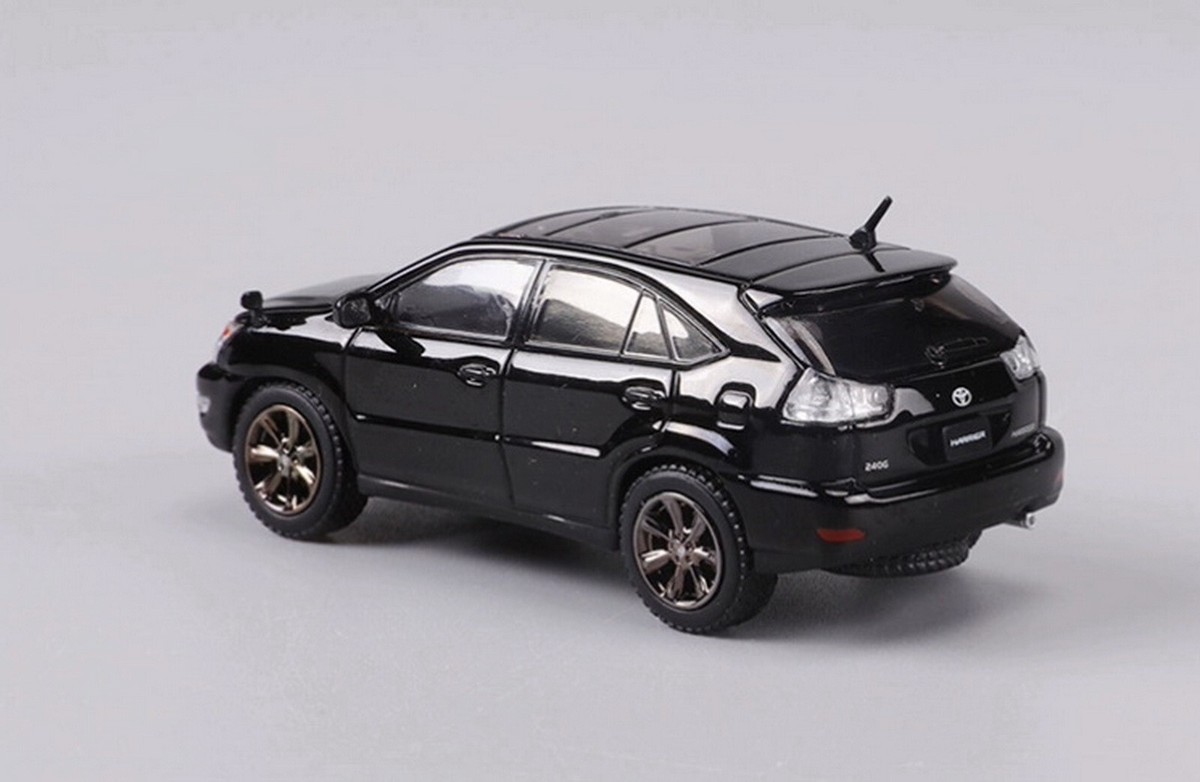 GCD 1/64 Scale Toyota Harrier XU30 SUV Black Diecast Car