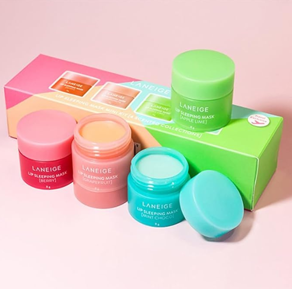 Laneige Lip Sleeping mask セット7個 Laneige Hydrating Lip Sleeping Mask, Berry Mix with