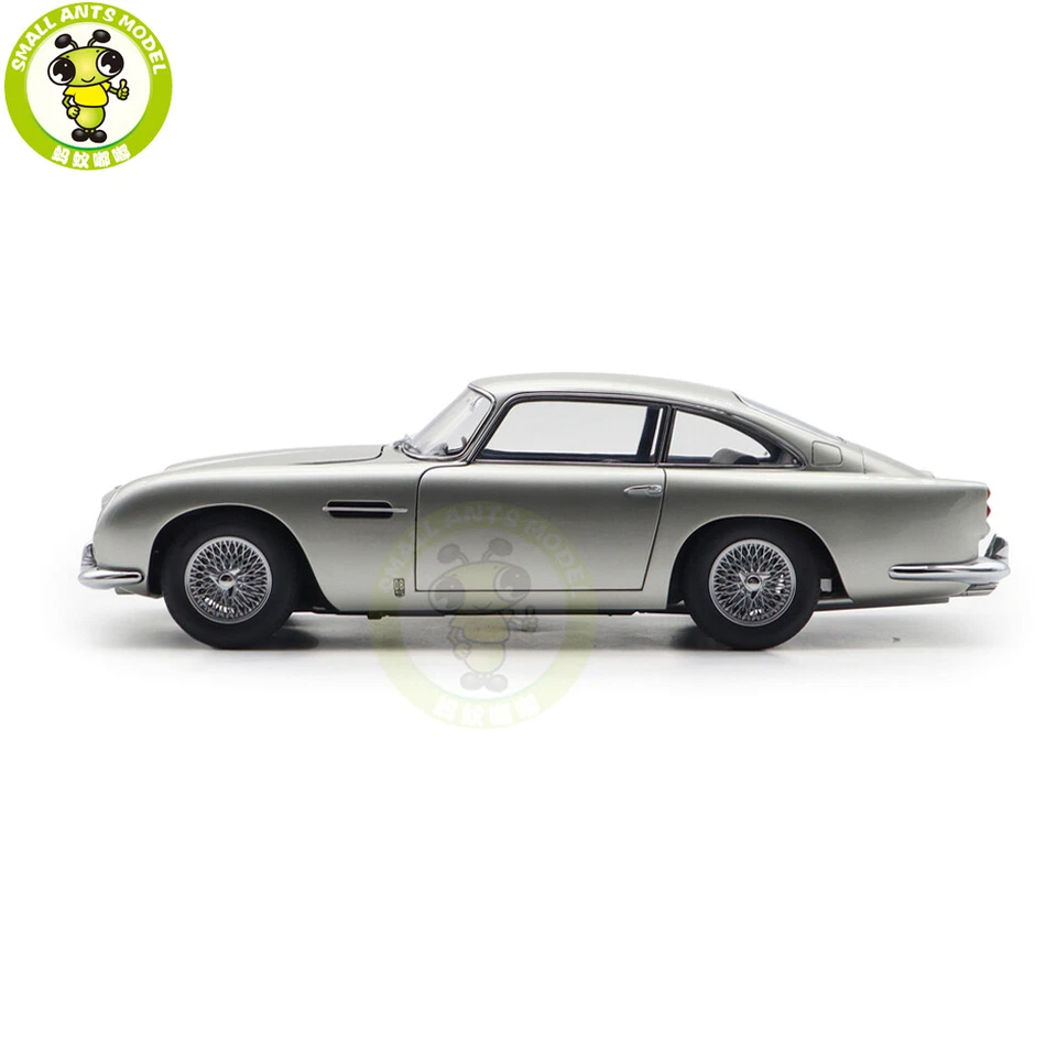 1/18 Aston Martin DB5 DB 5 Autoart 70287 Birch Silver Model Car - Image 2 of 4