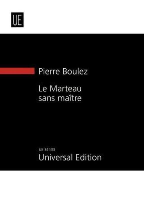 Thumbnail - Le Marteau Sans Maître | Pierre Boulez | Deutsch | Taschenbuch |