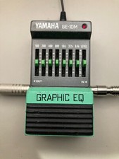 Yamaha GE-10M Graphic Equalizer Guitar Effect Pedal 7Band EQ from japan