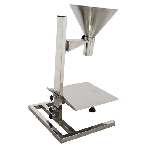 SS304 Feeding Hopper Stand 2.7 Inch Bottom 11.8 inch Platform Adjustable Height - Bild 7 von 24