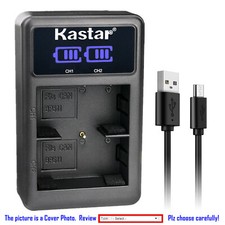 Kastar Battery LCD Dual Charger for Fuji NP-150 BC-150 Fujifilm FinePix IS Pro