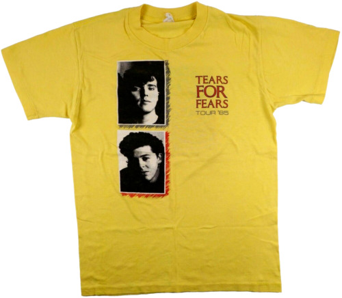 Tears For Fears 2022 T-Shirt Rule The World Tour Date 2022 Black Tee  S-2345XL