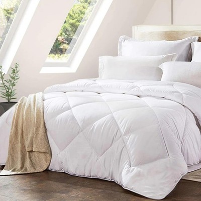 Winter Bettdecke 15 Tog Steppdecke Mikrofaser Kastenstich Bettdecke Hotelqualität alle Größen