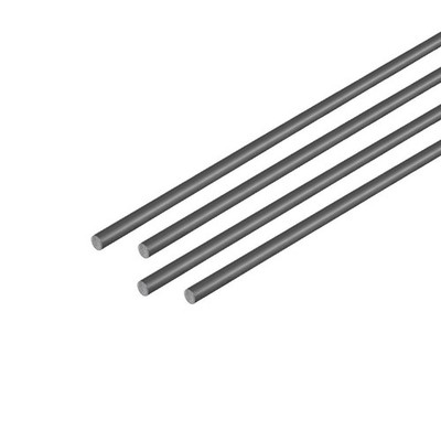 Carbon Fiber Rod 1mm, 500mm/19.6inch Length for RC Airplane Matte Pole, 4pcs *cc