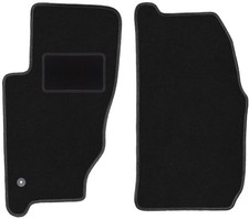 Fußmatten Automatten Vorne Velours Schwarz für Jeep Cherokee Liberty KJ 2002-07