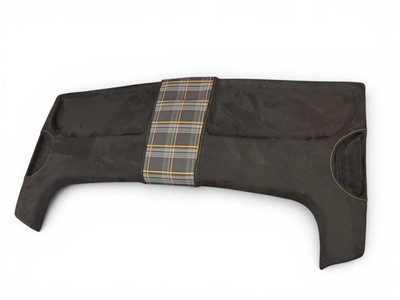 Volkswagen Caddy Mk3/4 - Suede /Orange Tartan Parcel Shelf Roof Liner Cover