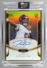Jayden Daniels 2024 Topps NOW Rookie Campaign Quarterbacks #9 Orange RC AUTO /25