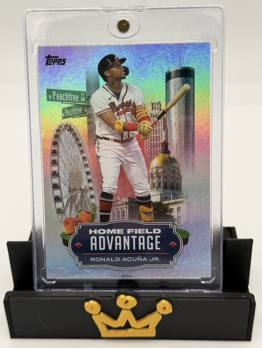 Ronald Acuna Jr Topps Home Field Advantage HFA Atlanta Braves SSP 
