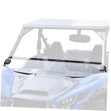  Front Half Windshield for Kawasaki Teryx KRX 1000, Clear Lightly Dustproof 