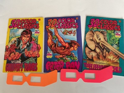 3-D Color Classics Wendy's Kids' Meal #5B FN 1995 Stock Image