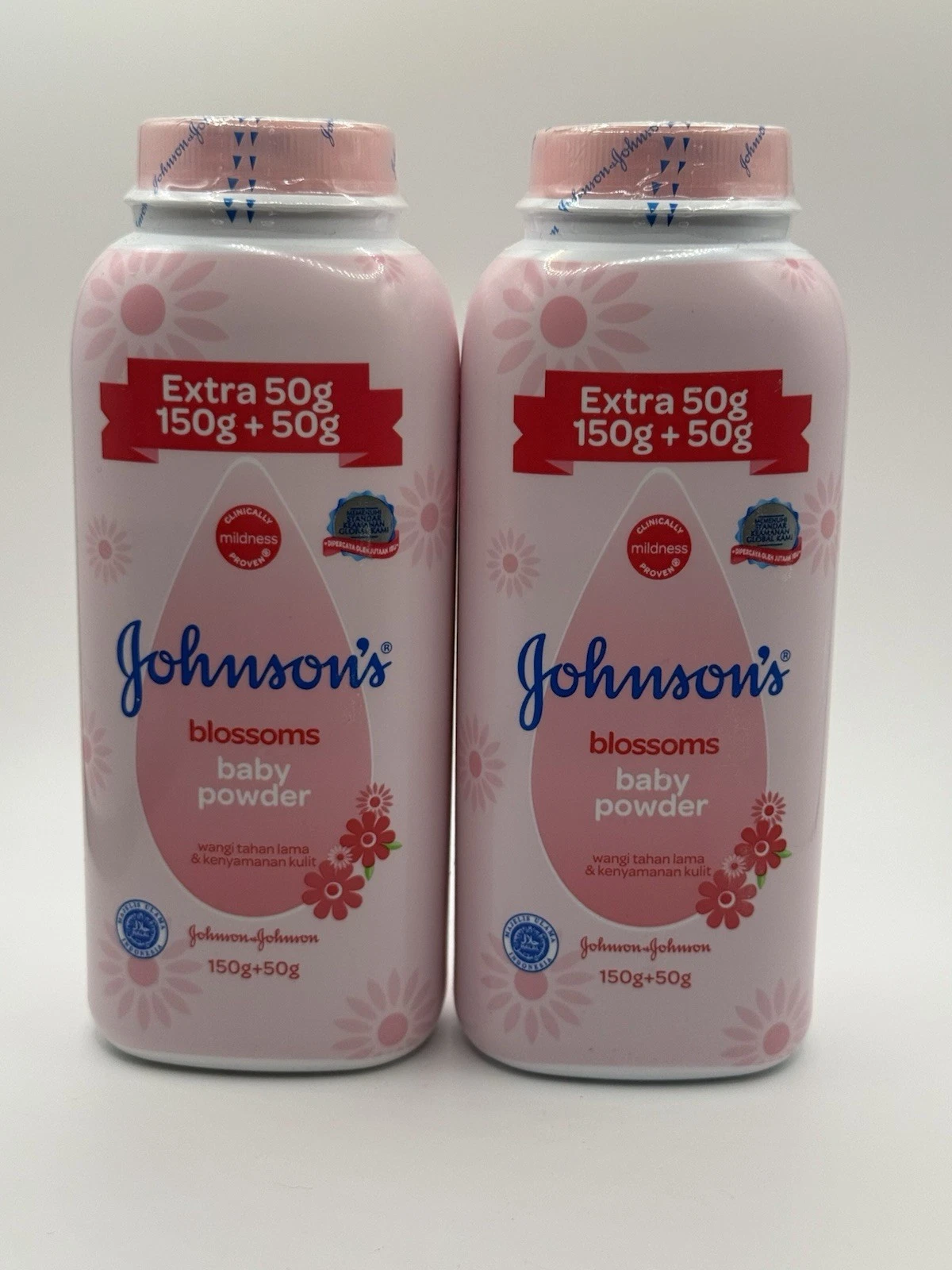 (2 pk) Johnson's Johnsons Blossoms Baby Powder 200g Talc Sealed International
Opens in a new window